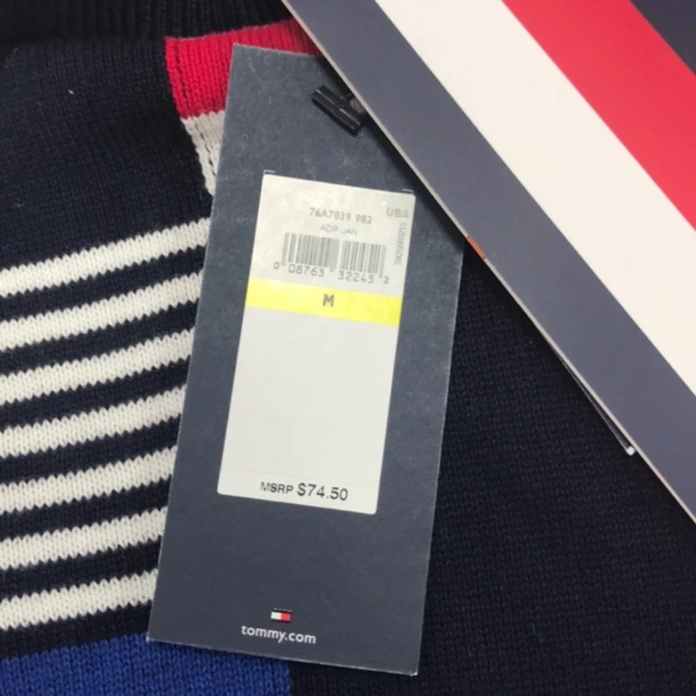 Tommy Hilfiger Stripe Twofer Sweater - Picture 3 of 7